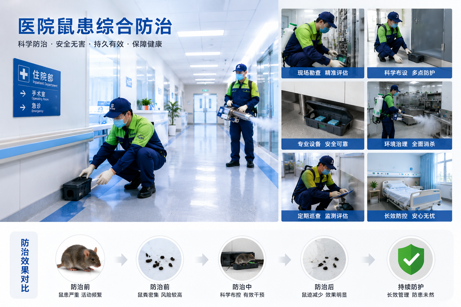 医疗行业医院鼠患综合防治 