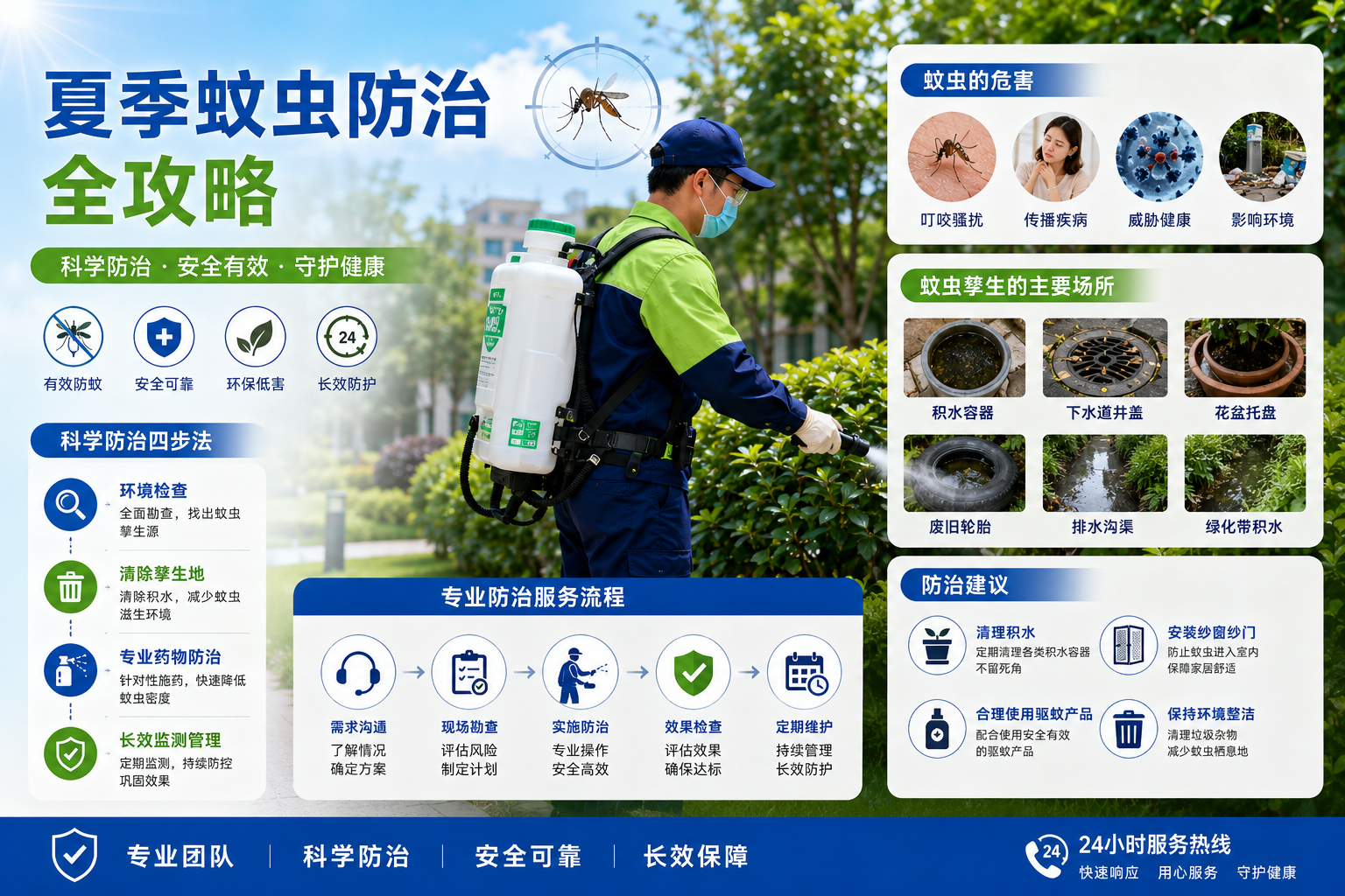 夏季蚊虫防治全攻略
