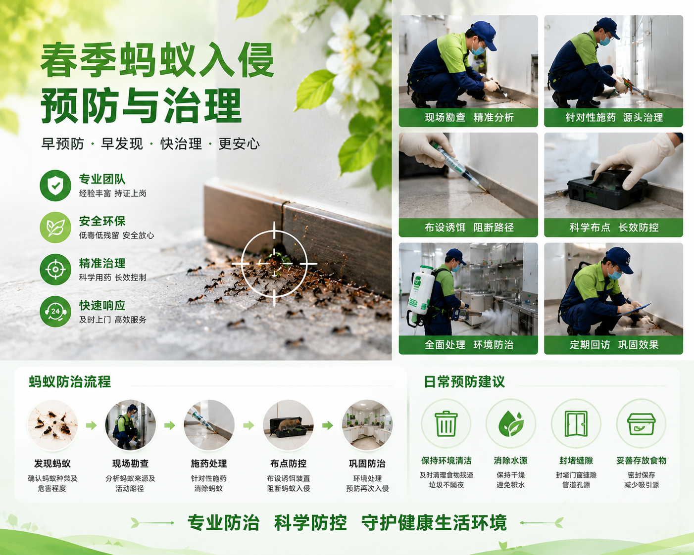 春季蚂蚁入侵预防与治理